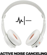 Skullcandy Icon ANC Wireless Active Noise-Canceling On-Ear Headphones (Bone)