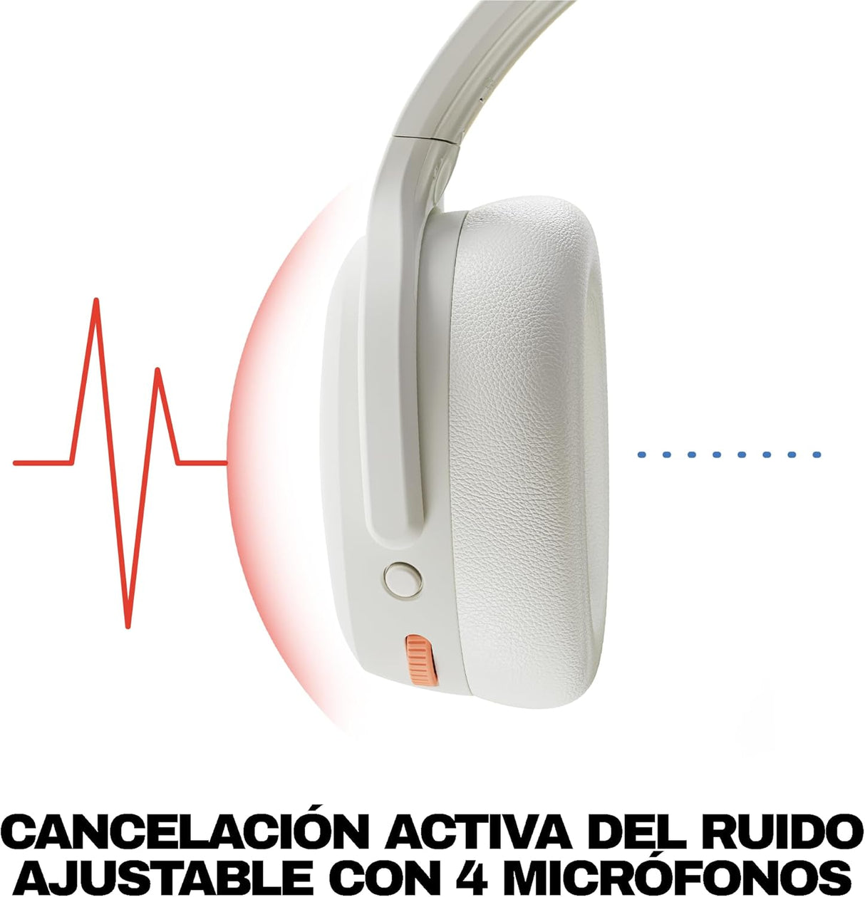 Skullcandy Crusher ANC 2 Over-Ear Noise Canceling Wireless Headphones (BONE)