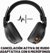 Skullcandy Aviator 900 Anc Wireless Noise Cancelling Black Black