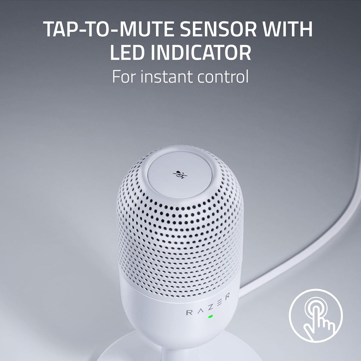 Razer Seiren V3 Mini USB Condenser Microphone (White)