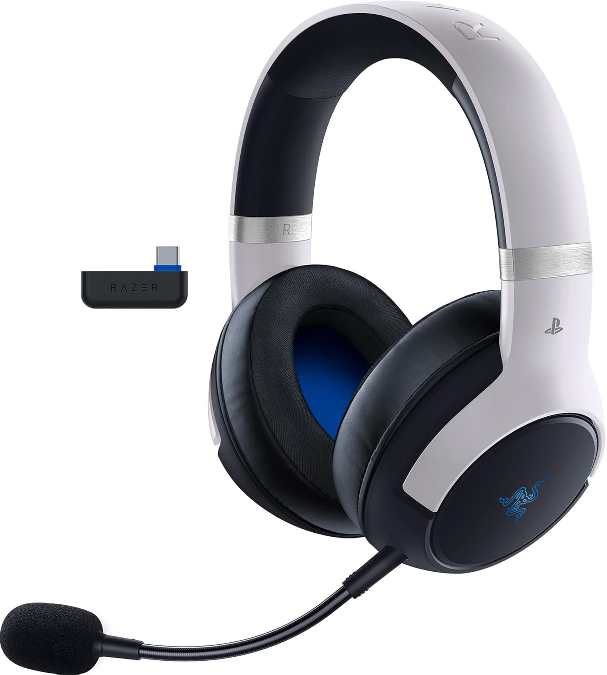 Razer BlackShark V2 HyperSpeed Wireless Gaming Headset (White)