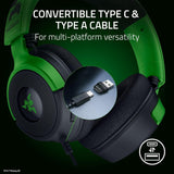 Razer Kraken V4 X Wired Gaming Headset Minecraft Edition