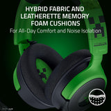 Razer Kraken V4 X Wired Gaming Headset Minecraft Edition