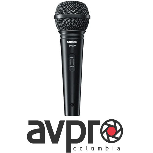 Shure SV200 Vocal Microphone with Dent-Resistant Grille and Cable
