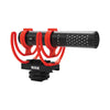 RODE VideoMic GO II Ultracompact Analog/USB Camera-Mount Shotgun Microphone