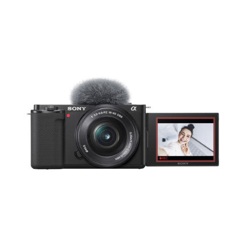 Sony ZV-E10 Mirrorless Camera with 16-50mm Lens (Black)