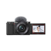 Sony ZV-E10 Mirrorless Camera with 16-50mm Lens (Black)